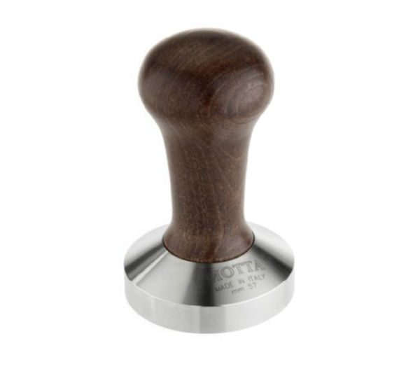 Professional Tamper 57mm brown - flat base